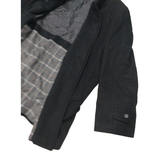 MADE IN ITALY 46R MEN BLAZER OVERCOAT CASHMERE VIRGIN WOOL BLEND - Picture 4 of 8